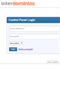 Mobile Screenshot of dominios.interdominios.com